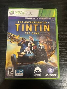 The Adventures of Tintin: The Game (Microsoft Xbox 360, 2011) CIB